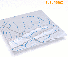 3d view of Buzurg Gaz