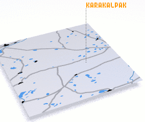 3d view of Karakalpak