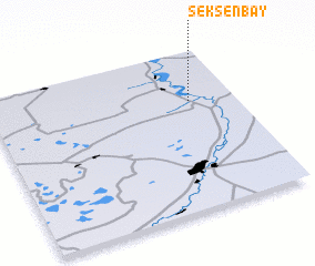 3d view of Seksenbay