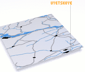 3d view of Uyetskoye