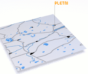 3d view of Pletni