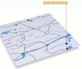 3d view of Borodinovka
