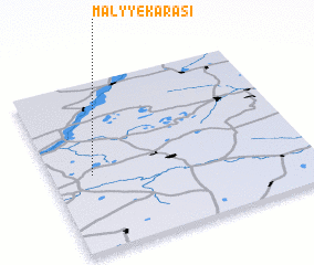 3d view of Malyye Karasi