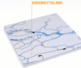 3d view of Verkhniy Talman