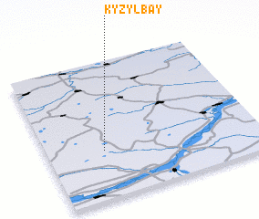 3d view of Kyzylbay