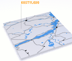 3d view of Kostylëvo