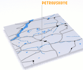 3d view of Petrovskoye