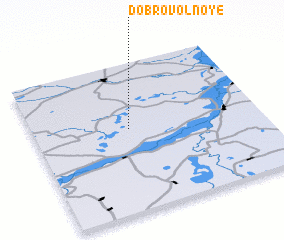 3d view of Dobrovol\