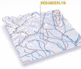 3d view of Kenjak-e ‘Olyā