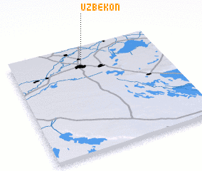 3d view of Uzbekon