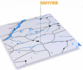 3d view of Novyy Mir