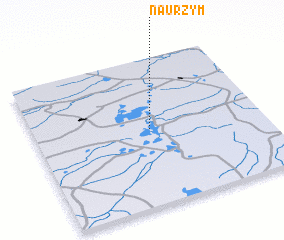 3d view of Naūrzym