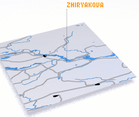 3d view of Zhiryakova