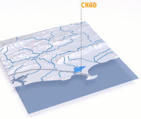 3d view of Chad