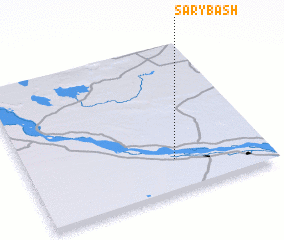 3d view of Sary-Bash