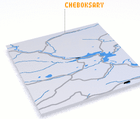 3d view of Cheboksary