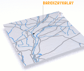 3d view of Bārekzay Kalay