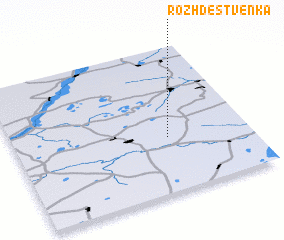 3d view of Rozhdestvenka