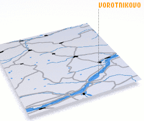 3d view of Vorotnikovo