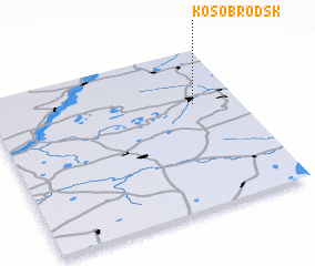 3d view of Kosobrodsk