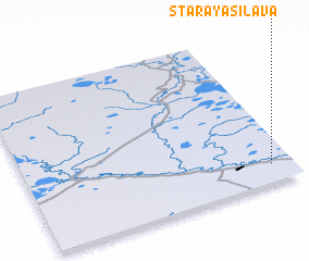 3d view of Staraya Silava