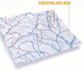 3d view of Kārīz-e Albelāgh