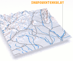 3d view of Shapowkhteh Kalay