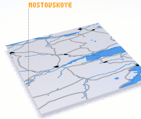 3d view of Mostovskoye