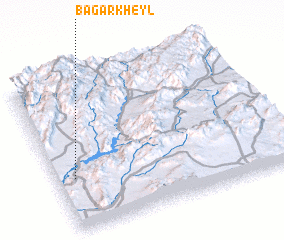 3d view of Bagār Kheyl