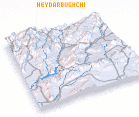 3d view of Ḩeydar Būghchī