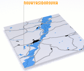 3d view of Novaya Sidorovka