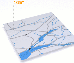 3d view of Aksay