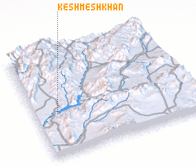 3d view of Keshmesh Khān