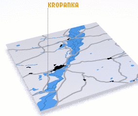 3d view of Kropanka