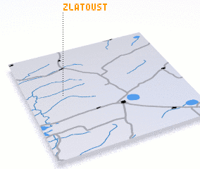 3d view of Zlatoust