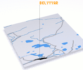 3d view of Belyy Yar