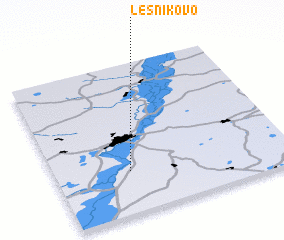 3d view of Lesnikovo