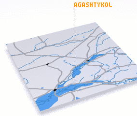 3d view of Agashtykolʼ