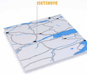 3d view of Isetskoye