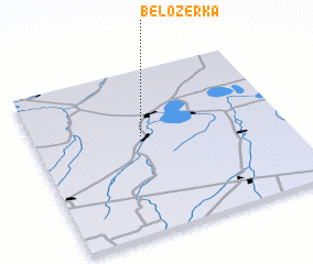 3d view of Belozërka