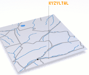 3d view of Kyzyltal