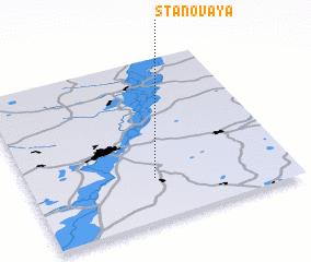 3d view of Stanovaya