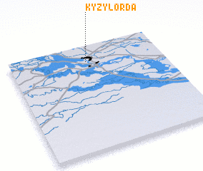 3d view of Kyzylorda