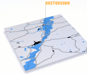 3d view of Kostousovo