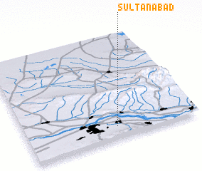 3d view of Sultanabad