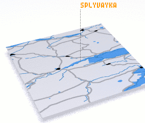 3d view of Splyvayka