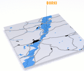 3d view of Borki