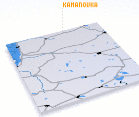 3d view of Kamanovka