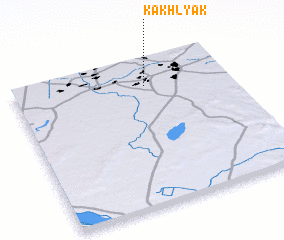 3d view of Kakhlyak