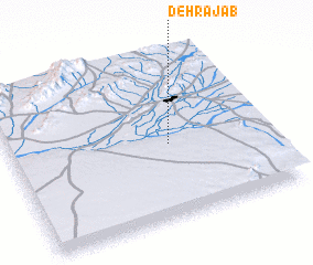 3d view of Deh Rajab